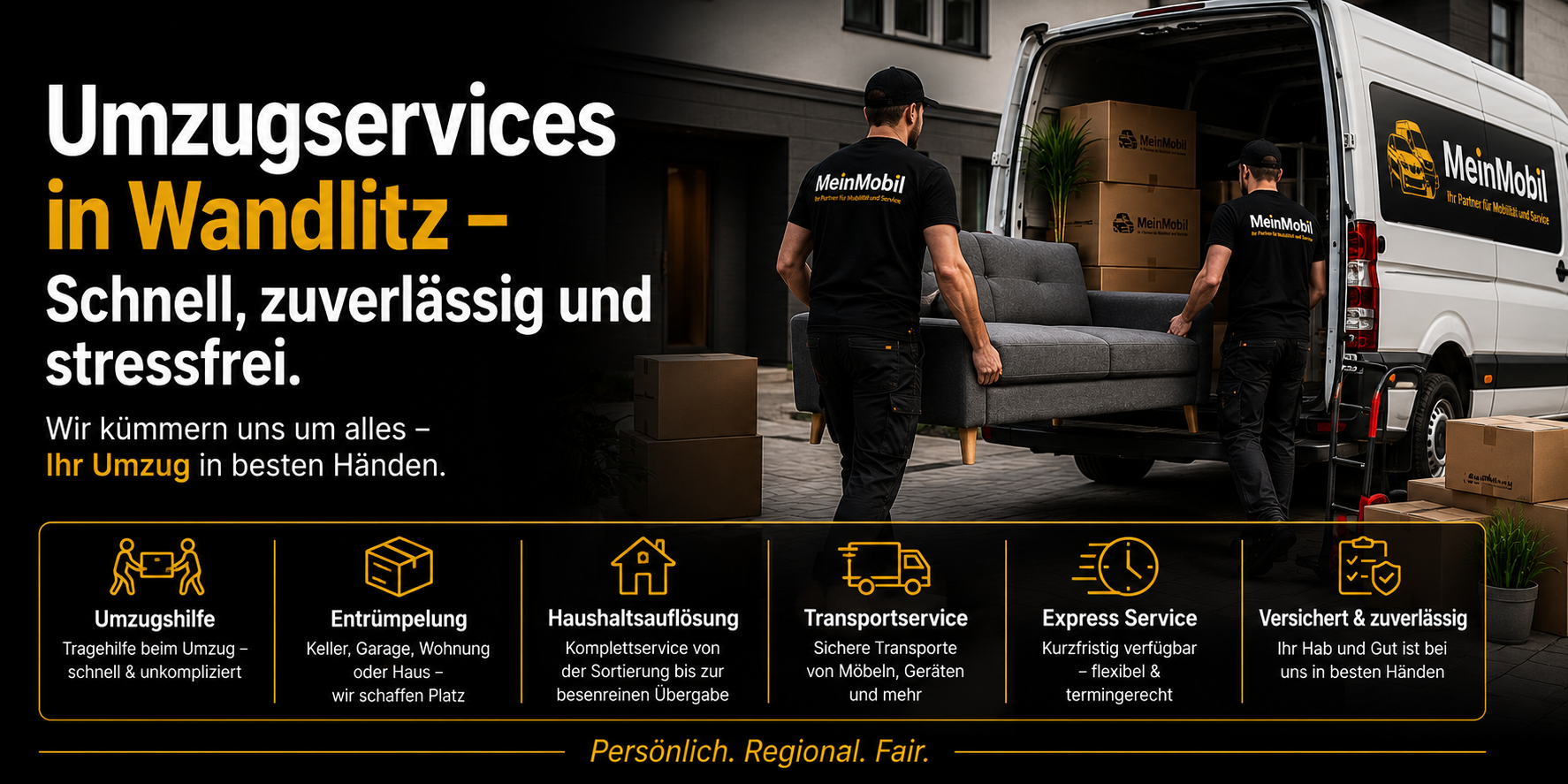 Umzugsservice in Wandlitz – MeinMobil