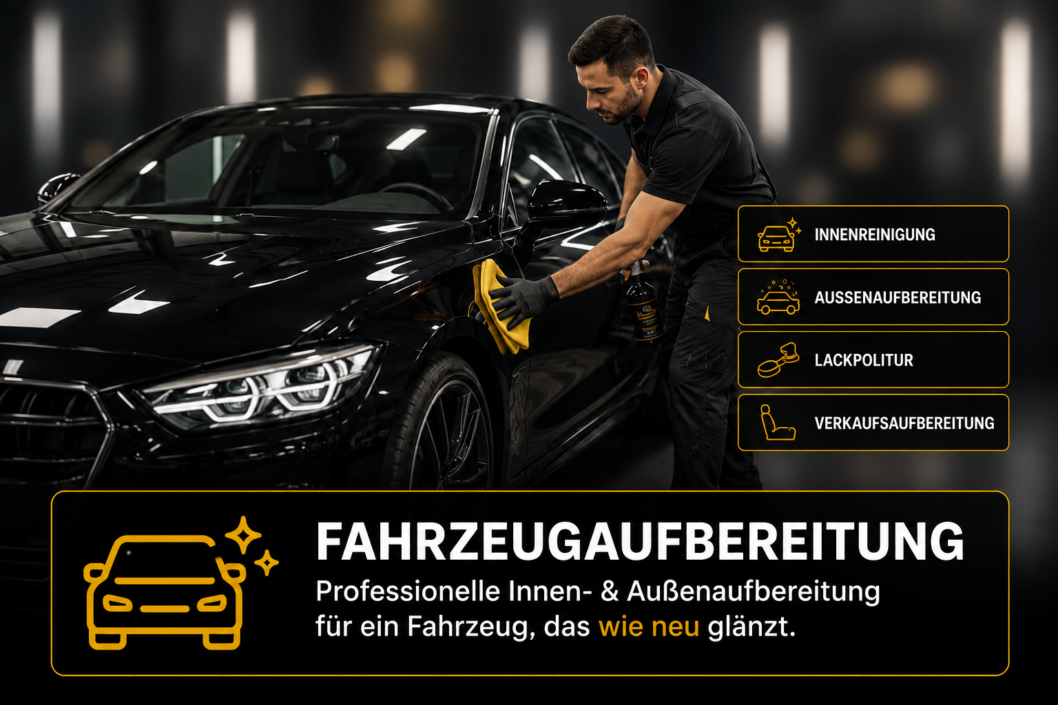 Fahrzeugaufbereitung in Wandlitz bei MeinMobil