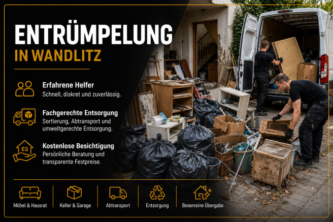 Entrümpelung in Wandlitz – Keller, Garage und Wohnung