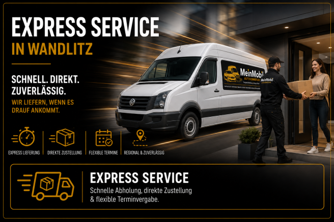 Express Transport in Wandlitz – kurzfristige Abholungen und Lieferungen