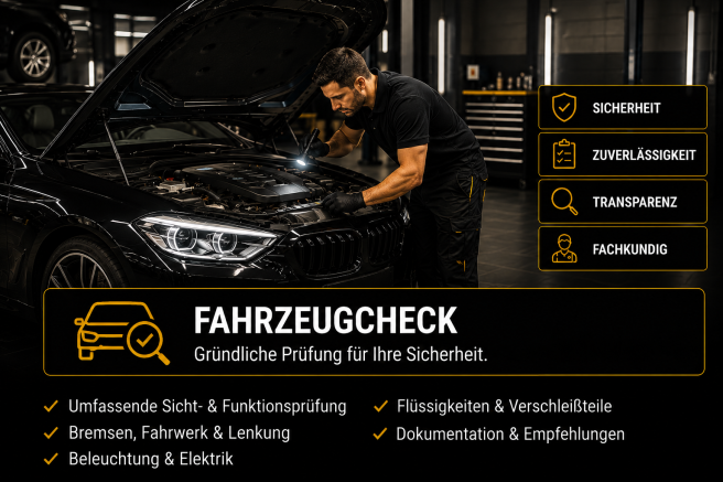 Fahrzeugcheck in Wandlitz – Sicht- und Funktionsprüfung