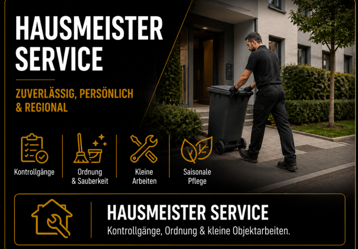 Hausmeisterservice in Wandlitz – Kontrollgänge und Objektarbeiten
