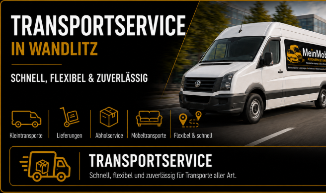 Transportservice in Wandlitz – Möbel- und Kleintransporte